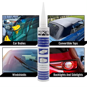 Scellant pour pare-brise de voiture, polyuréthane noir PU, adhésif et scellant pour pare-brise - Product Image 2
