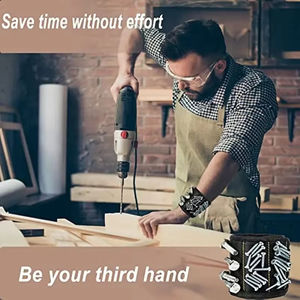 Pulsera Magnética para Sujetar Tornillos, Clavos y Brocas para Hombres, Imanes Potentes y Ligeros para Papá, Esposo, Abuelo - Product Image 4