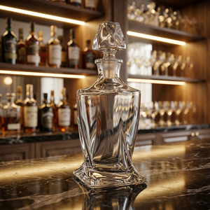<span class=keywords><strong>Carafe</strong></span> à whisky en <span class=keywords><strong>cristal</strong></span> bohème sans plomb, 800 ml, classique, avec logo personnalisé, vente en gros d'usine - Product Image 6
