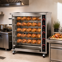 Four à rôtir au gaz infrarouge pour poulet, idéal pour les restaurants, hôtels, supermarchés, charcuteries et équipements de cuisine commerciale