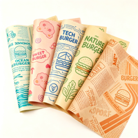 Kertas Roti Sandwich Hamburger Anti Minyak, Kertas Pembungkus Makanan, Kertas Parchment A4 A3, Harga Pabrik