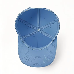 Factory Price Customized Logo 5-Panel Performance <strong>Waterproof</strong> Baseball <strong>Cap</strong> with Laser Cutting Hole Quick Drying Baseball Hat <strong>Caps</strong> - Product Image 6