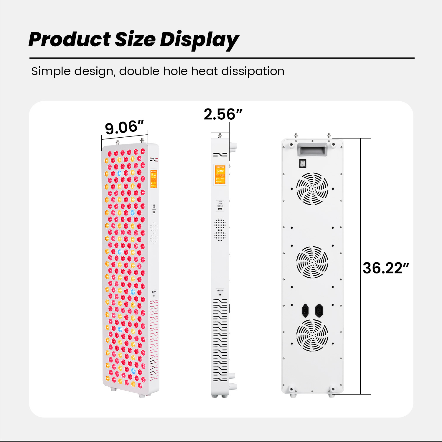 8/9/10 waves optional/216pcs led/5W/RLPRO300-X2