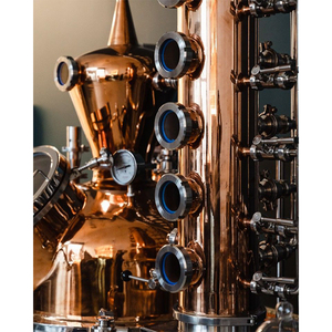 Cuivre Acier Inoxydable 150L Spiritueux Distillateur Colonne 4 Couches Still <span class=keywords><strong>Gin</strong></span> Panier Whisky Brandy Rhum Équipement y compris Réservoir <span class=keywords><strong>De</strong></span> Stockage - Product Image 6