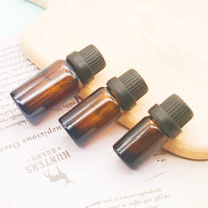 Bouteilles d'emballage cosmétiques 5ml 10ml 15ml 20ml 30ml 50ml 100ml Flacon compte-gouttes ambré d'huile essentielle Flacon de sérum en verre - Product Image 6