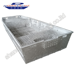<span class=keywords><strong>Bateau</strong></span> de sauvetage Jon Boat en aluminium à <span class=keywords><strong>fond</strong></span> <span class=keywords><strong>plat</strong></span> pour eaux peu profondes - Product Image 4