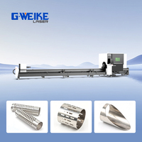 Produsen Menjual Mesin Pemotong Pipa Laser Serat Cypcut yang Dikendalikan AI untuk Pipa Logam 6m 240mm Sistem CNC 3-Axis Berpendingin Air