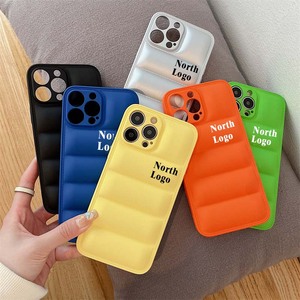 เคสป้องกันแบบเหนี่ยวนำอย่างหรูหราเคสโทรศัพท์ขนเป็ดสำหรับ <span class=keywords><strong>iPhone</strong></span> 15 14 13 11 <span class=keywords><strong>PRO</strong></span> <span class=keywords><strong>MAX</strong></span> - Product Image 2