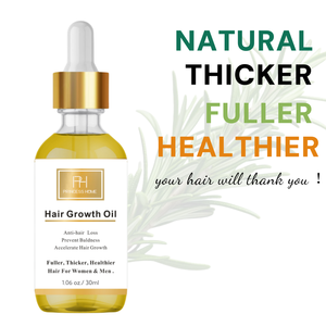 Olio per la Crescita dei Capelli 100% Naturale con Erbe Miste, Rosmarino e Olio di Ricino per Uomini, Donne e Bambini, 1oz, Fornitura Diretta dalla Fabbrica - Product Image 2