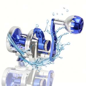 Moulinet de pêche vertical conventionnel en métal de haute qualité OEM pour la pêche en mer, moulinet de jigging <span class=keywords><strong>sous</strong></span>-marin pour bateau, moulinet de jigging à lancer lent - Product Image 1