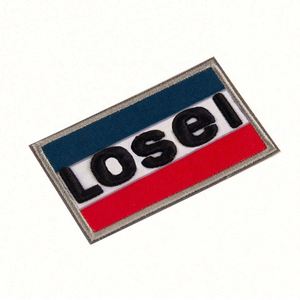 Parches de Letras de Chenilla Ecológicos Personalizados al por Mayor, Logotipo Bordado, Apliques Impresos para Prendas - Product Image 1