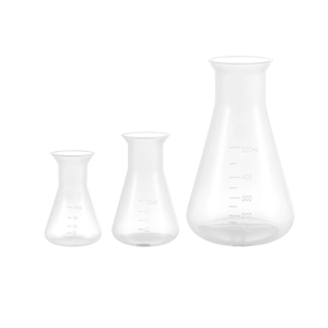 <strong>Laboratory</strong> <strong>Plastic</strong> Graduated 150ml <strong>250ml</strong> Erlenmeyer Flask with Lid or Without Lid - Product Image 2