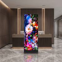 Écran d'affichage LED pliable P1.86 P2.5 Vislat, portable, étanche, haute luminosité, affichage numérique, publicité vidéo