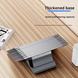 Đa Chức Năng Trọng Lực Dọc Máy Tính Xách Tay Làm Mát Đứng Kim Loại Máy Tính Để Bàn Khung Giá Cho Máy Tính Máy Tính Bảng Lưu Trữ Tạo Tác - Product Image 4