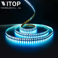 Vente en gros bleu aqua personnalisé SMD 2835 120 Leds/M R/G/B/RGB/blanc 12/24VLed bande lumineuse décoration intérieure et extérieure