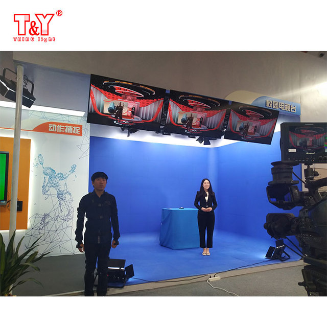 Module No Paint Large Green Screen Chroma Key Backdrops for Virtual Studio