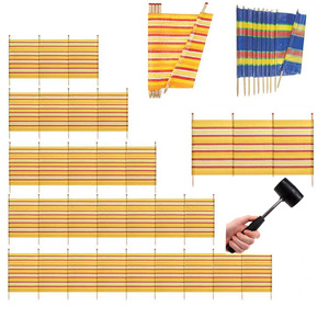 Colorful Tall Beach Windbreak Camping Lightweight <strong>Windbreaker</strong> Beach Wind Screen - Product Image 3