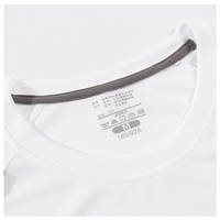 2024 sportif hommes Gym T-Shirt personnalisé en gros brodé Polyester personnage motif vêtement teint tricoté tissu respirant