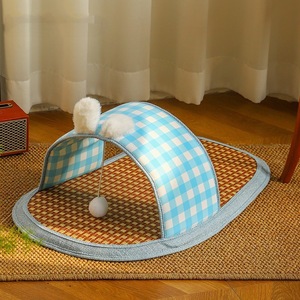 Summer Pet <b>Cooling</b> Mat Rattan <b>Dog</b> Bed <b>Cooling</b> <b>Pad</b> <b>for</b> <b>Dogs</b> Cats Breathable Pet Sleeping Mat - Product Image 6