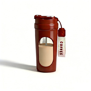 Tazza <span class=keywords><strong>da</strong></span> Caffè Autoagitante di Alta Qualità, Impermeabile, Antigoccia, in Plastica, 450ML, con Agitatore Elettrico Automatico <span class=keywords><strong>a</strong></span> Un Clic - Product Image 6