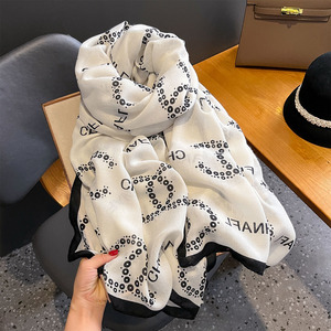 All'ingrosso più recente arrivano alla moda sciarpe firmate di lusso modello lungo <span class=keywords><strong>sciarpa</strong></span> di seta turca e scialle - Product Image 6