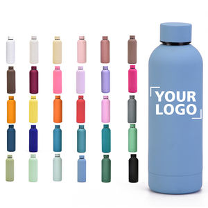 Bouteilles personnalisées à bas quantité minimale de commande tasses 500mL bouteille personnalisée en acier inoxydable bouteille d'eau isolée à gobelet - Product Image 1