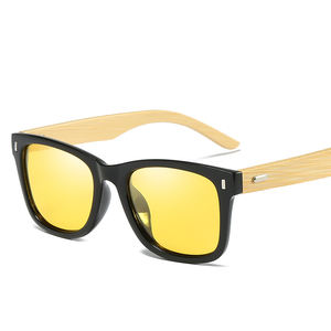 Lunettes de soleil Light Shade, nouveau style, tendance, de haute qualité, en bois, polarisées pour hommes, 2022 - Product Image 5