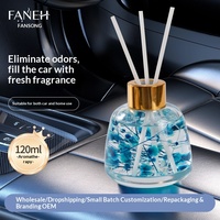 Diffuseur d'aromathérapie sans flamme à prix direct usine, diffuseur de fleurs préservées en métal, diffuseur de parfum pour voiture