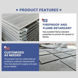Panneau de plafond haute densité Panneau de mur extérieur en cellulose renforcée imperméable Panneau de <span class=keywords><strong>ciment</strong></span> flexible en fibre - Product Image 4