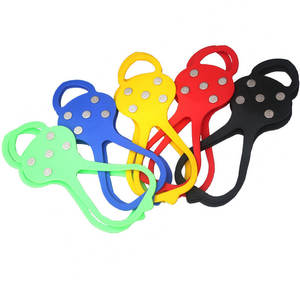 <span class=keywords><strong>Crampons</strong></span> antidérapants à 5 dents avec semelle en caoutchouc, <span class=keywords><strong>crampons</strong></span> d'escalade, pointes <span class=keywords><strong>de</strong></span> glace, fonction statique - Product Image 6