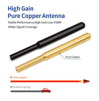 Antenne mobile à longue portée 4G en cuivre avec support magnétique, câble de 3 m, base magnétique pour voiture, SUV, scanner radio amateur, répéteur