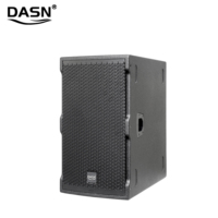 Sistema de Altavoces PA Profesional Activo DASN MAX2 de 4000W con 2 Subwoofers de 8 Pulgadas para DJ, Fiestas, Hogar, Escenarios, Interiores, Exteriores y Bodas
