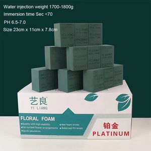 YiLiang fiori fiori fiori fiori fiori fiori bagnati blocchi di seta mattoni fiori artificiali verde polistirolo fioraio <span class=keywords><strong>spugna</strong></span> - Product Image 3