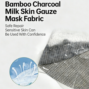 <span class=keywords><strong>Masque</strong></span> facial en <span class=keywords><strong>tissu</strong></span> non tissé Y424 biodégradable, au <span class=keywords><strong>charbon</strong></span> de bambou coloré, style Panda, pour peau sensible, marque médicale - Product Image 4