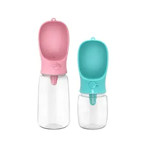 Automatic Dog Cat Feeder Water Bowl Dispenser and Hiking Water Bottle for Dog Walking Accessories Stuff