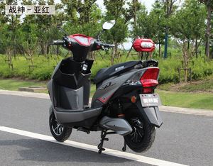 Ciclomotor eléctrico para adultos de alta velocidad de 1500W, motocicleta <span class=keywords><strong>E</strong></span> con marco de acero de 60V con freno de disco, motocicleta eléctrica de movilidad de 2 asientos - Product Image 5