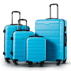 맞춤형 디자인 여행 가방 3pcs ABS 소재 케이스 휴대 유니버설 휠 여행 가방 하드 쉘 수하물 트롤리 가방 - Product Image 2