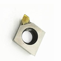 Outil en diamant monocristallin de haute précision, insert CVD, DCMT, CCGT, VCGT pour aluminium, laiton