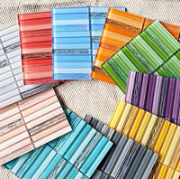 Mosaico de Cristal, Mezcla de Mosaico de Cristal Iridiscente Electrochapado para Decoración de Hoteles, Villas, Centros Comerciales, Baños y Cocinas