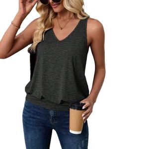 Manufacturer Oem Sportswear tank <b>Tops</b> <b>Ladies</b> Wholesale Casual Gym Sleeveless Vest Workout Stringer Training Singlet <b>for</b> Women - Product Image 3