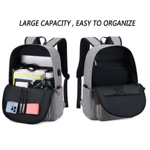 Sac à dos à bandoulière antivol pour ordinateur de collège et d'école Sac fourre-tout pour hommes Sac <span class=keywords><strong>scholl</strong></span> pour garçons - Product Image 3