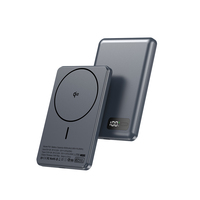 Batería Externa Magnética Ultrafina Personalizable de 5000mAh/10000mAh, Carga Rápida Inalámbrica Qi2 de 15W, Powerbank Delgado