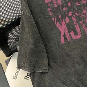 T-shirt Oversize Homme 100% Coton Épais Respirant Séchage Rapide Coupe Droite Style Streetwear Décontracté 3D Édition Été 2025 - Product Image 4