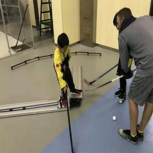 Skater Máy Cho Hockey Trên Băng Đào Tạo Đi Qua Viện Trợ Ice Hockey Huấn Luyện Viên