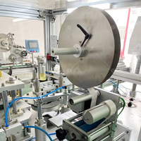 Machine d'emballage de savon d'hôtel ronde automatique pour emballage de papier de savon plissé extensible avec étiqueteuse Machine d'emballage de savon