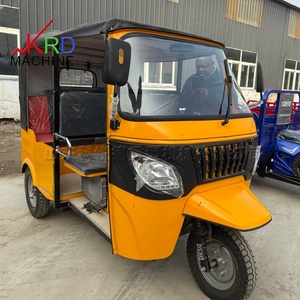 Tricycle à <span class=keywords><strong>essence</strong></span> fiable pour 6 passagers, auto-rickshaw à 3 roues, tuk-tuk pour les trajets urbains, les excursions et les visites de la ville - Product Image 3