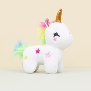 Joli mini porte-clés pendentif en peluche licorne cheval - Product Image 5