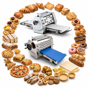 Máquina Procesadora de Masa para Encimera, Laminadora de Masa para Medialunas, Ensaimadas, Milhojas y Pastelitos - Product Image 1
