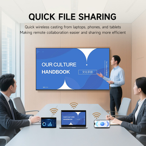Amdox Cao Cấp Thương Hiệu 4K Hiển Thị Phẳng Bảng Tương Tác Bảng Thông Minh Bảng Trắng Android 14 40 Điểm Cho Lớp Học Hội Nghị Sử Dụng - Product Image 3