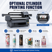 Nueva Impresora UV Plana A1 6090 de 600x900mm con 3 Cabezales de Impresión XP600 I1600, Tinta UV CMYK Blanca y Barniz para Acrílico, Vidrio, Metal y Madera
